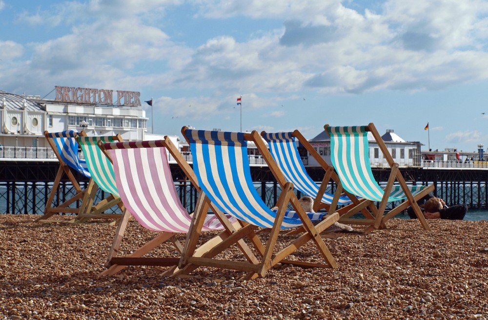 brighton seo on the beach